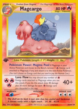 Magcargo - Neo Revelation #33/64