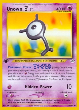 Unown - Neo Revelation #40/64