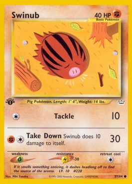 Swinub - Neo Revelation #57/64