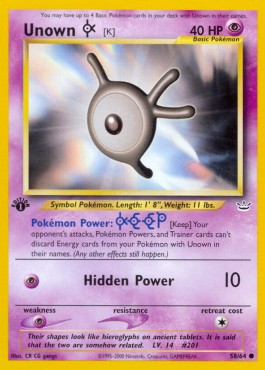 Unown - Neo Revelation #58/64