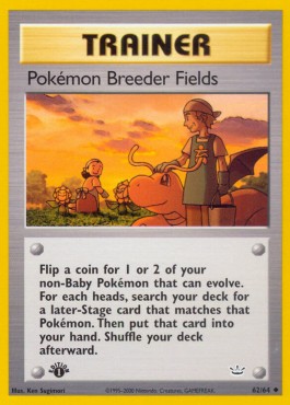 Pokémon Breeder Fields Neo Revelation #362/64