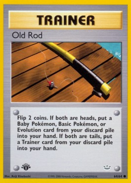 Old Rod [1st Edition] Neo Revelation #364/64