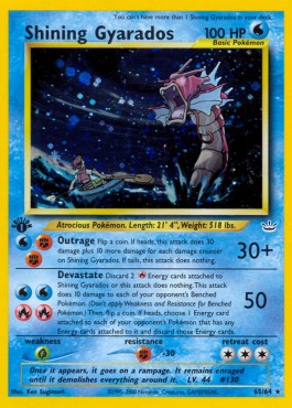 Shining Gyarados Neo Revelation #65/64