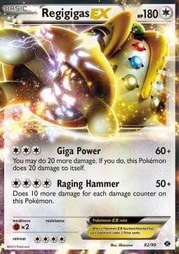 Regigigas EX - Next Destinies #82/99