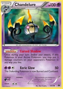 Chandelure - Next Destinies #101/99