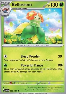Bellossom - Obsidian Flames #003/197
