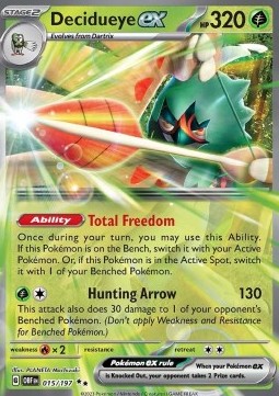Decidueye ex - Obsidian Flames #015/197