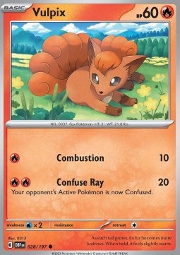 Vulpix - Obsidian Flames #028/197