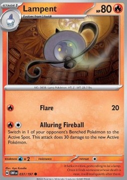 Lampent - Obsidian Flames #037/197