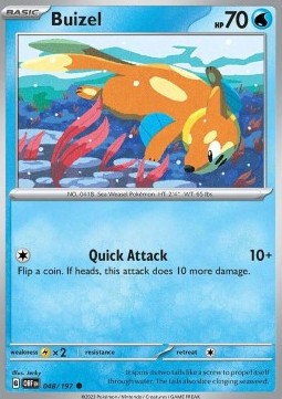 Buizel - Obsidian Flames #048/197