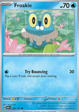 Froakie - Obsidian Flames #056/197