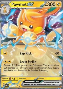 Pawmot ex - Obsidian Flames #073/197