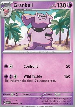 Granbull - Obsidian Flames #088/197