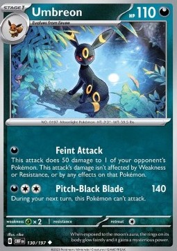 Umbreon - Obsidian Flames #130/197
