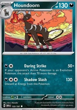 Houndoom - Obsidian Flames #133/197