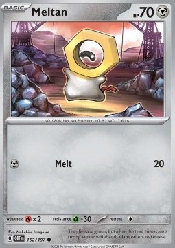 Meltan - Obsidian Flames #152/197