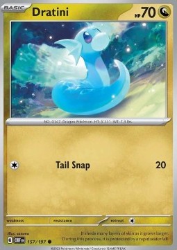 Dratini - Obsidian Flames #157/197