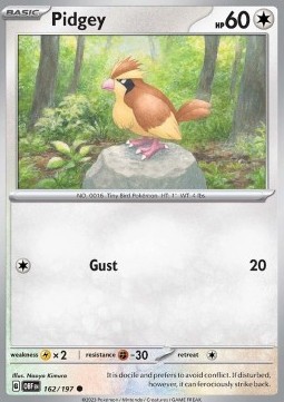 Pidgey - Obsidian Flames #162/197