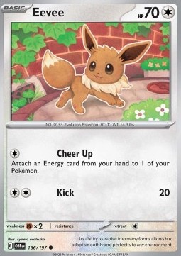 Eevee - Obsidian Flames #166/197