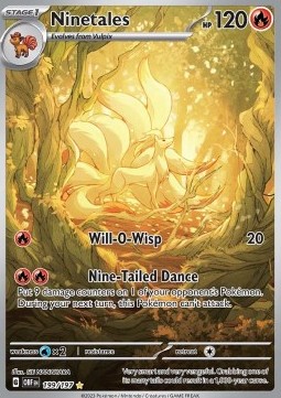 Ninetales - Obsidian Flames #199/197