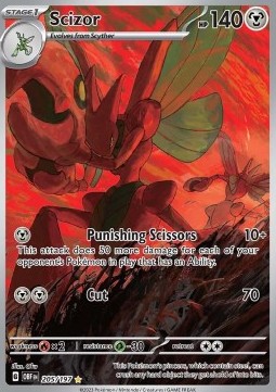 Scizor - Obsidian Flames #205/197