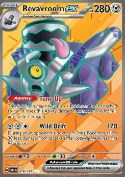 Revavroom ex - Obsidian Flames #216/197