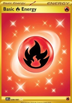 Basic Fire Energy Obsidian Flames #230/197