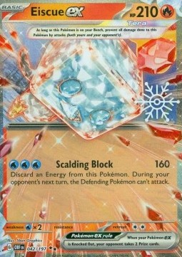 Eiscue ex - Obsidian Flames #042/197