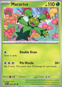 Maractus - Paldean Fates #003/91