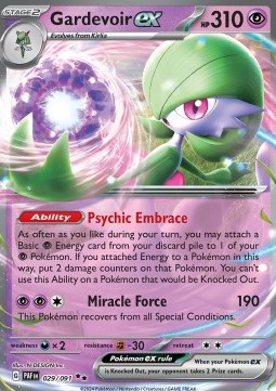 Gardevoir ex - Paldean Fates #029/91