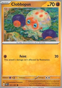 Clobbopus - Paldean Fates #051/91