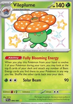 Vileplume - Paldean Fates #094/91