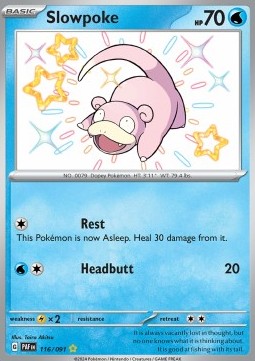 Slowpoke - Paldean Fates #116/91