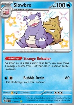 Slowbro - Paldean Fates #117/91