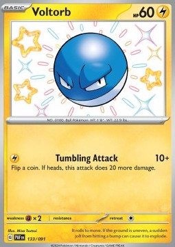 Voltorb - Paldean Fates #133/91