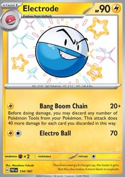 Electrode - Paldean Fates #134/91