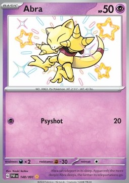 Abra - Paldean Fates #148/91