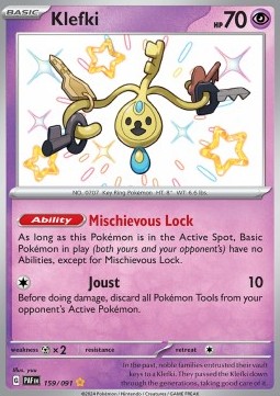 Klefki - Paldean Fates #159/91