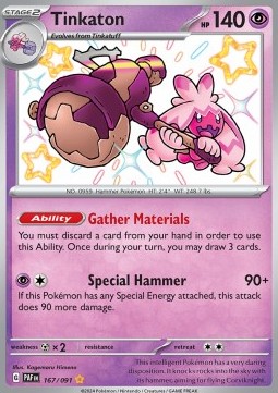 Tinkaton - Paldean Fates #167/91