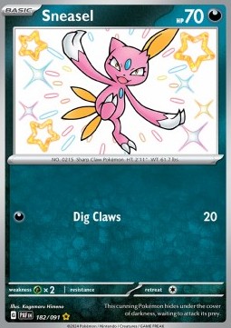 Sneasel - Paldean Fates #182/91