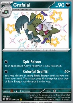 Grafaiai - Paldean Fates #190/91