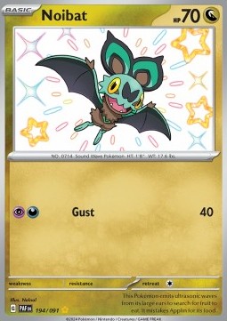 Noibat - Paldean Fates #194/91