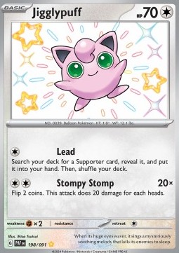 Jigglypuff - Paldean Fates #198/91