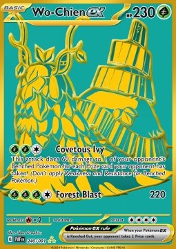 Wo-Chien ex Paldean Fates #240/91