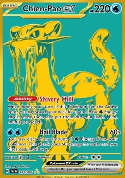 Chien-Pao ex Paldean Fates #242/91