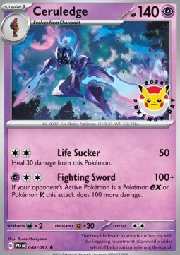 Ceruledge Paldean Fates #098/91