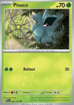 Pineco - Paldea Evolved #004/193