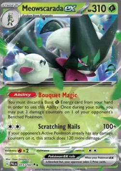 Meowscarada ex - Paldea Evolved #015/193