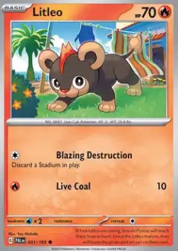 Litleo - Paldea Evolved #031/193