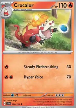 Crocalor - Paldea Evolved #036/193